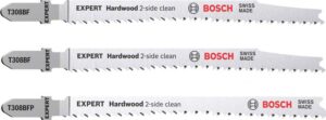 Set de 2 Panze de ferastrau vertical EXPERT Hardlemn 2-side clean T308BF/BFP