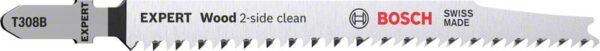 Panze de ferastrau vertical T 308 B EXPERT lemn 2-side clean, 3 buc. - imagine 1