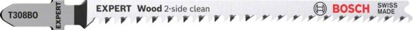 Panze de ferastrau vertical T 308 BO EXPERT lemn 2-side clean, 3 buc. - imagine 1