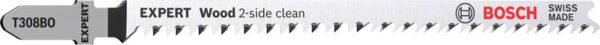 Panze de ferastrau vertical T 308 BO EXPERT lemn 2-side clean, 25 buc. - imagine 1