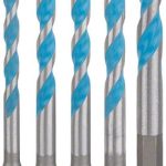 Set de burghie EXPERT HEX-9 MultiConstruction, 5,5/6/6/7/8 mm, 5 buc.