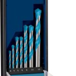 Set de 7 burghie EXPERT CYL-9 MultiConstruction, 4/5/6/6/8/10/12 mm