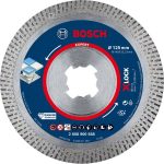 Disc de taiere diamantat EXPERT ceramica dura X-LOCK, 125 x 22,23 x 1,4 x 10 mm