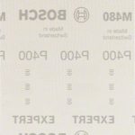 Plasa de slefuit EXPERT M480 pentru slefuitoare orbitale, 115 x 230 mm, G 400, 10 buc.