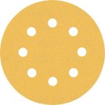 Smirghel EXPERT C470 cu 8 orificii pentru slefuitoare orbitale cu excentric 115 mm, G 120, 5 buc.