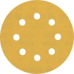 Smirghel EXPERT C470 cu 8 orificii pentru slefuitoare orbitale cu excentric 115 mm, G 320, 5 buc.