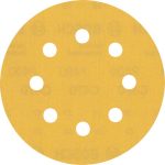Smirghel EXPERT C470 cu 8 orificii pentru slefuitoare orbitale cu excentric 115 mm, G 400, 5 buc.