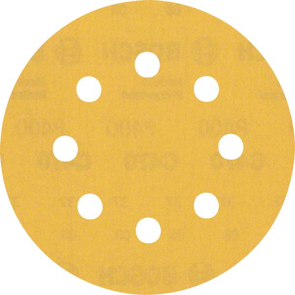 2608900801_bo_pro_u_f_1_2239610 Smirghel EXPERT C470 cu 8 orificii pentru slefuitoare orbitale cu excentric 115 mm, G 400, 5 buc. - imagine 1