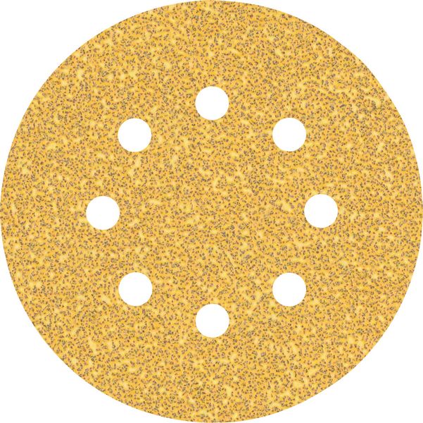 2608900803_bo_pro_u_f_1_2239666 Hartie abraziva EXPERT C470 cu 8 orificii pentru slefuitoare orbitale cu excentric 125 mm, G 40, 5 buc. - imagine 1