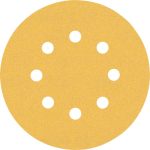 Hartie abraziva EXPERT C470 cu 8 orificii pentru slefuitoare orbitale cu excentric 125 mm, G 120, 5 buc.
