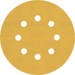 Hartie abraziva EXPERT C470 cu 8 orificii pentru slefuitoare orbitale cu excentric 125 mm, G 320, 5 buc.