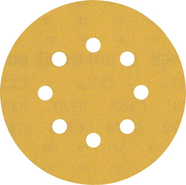 2608900810_bo_pro_u_f_1_2239862 Hartie abraziva EXPERT C470 cu 8 orificii pentru slefuitoare orbitale cu excentric 125 mm, G 320, 5 buc. - imagine 1