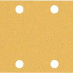 Hartie abraziva EXPERT C470 cu 8 orificii pentru slefuitoare orbitale, 93 x 230 mm, G 80, 10 buc.