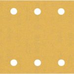 Smirghel EXPERT C470 cu 14 orificii pentru slefuitoare orbitale, 115 x 280 mm, G 180, 10 buc.