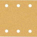 Hartie abraziva EXPERT C470 cu 14 orificii pentru slefuitoare orbitale, 115 x 230 mm, G 60, 10 buc.