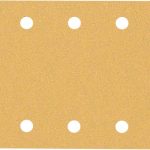 Hartie abraziva EXPERT C470 cu 14 orificii pentru slefuitoare orbitale, 115 x 230 mm, G 80, 10 buc.