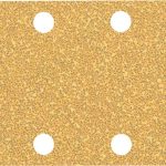 Hartie abraziva EXPERT C470 cu 8 orificii pentru slefuitoare orbitale, 80 x 133 mm, G 40, 10 buc.