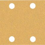 Smirghel EXPERT C470 cu 8 orificii pentru slefuitoare orbitale, 80 x 133 mm, G 60, 10 buc.