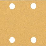 Hartie abraziva EXPERT C470 cu 8 orificii pentru slefuitoare orbitale, 80 x 133 mm, G 80, 10 buc.