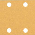 Hartie abraziva EXPERT C470 cu 8 orificii pentru slefuitoare orbitale, 80 x 133 mm, G 100, 10 buc.