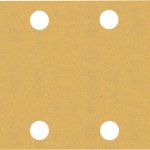 Smirghel EXPERT C470 cu 8 orificii pentru slefuitoare orbitale, 80 x 133 mm, G 180, 10 buc.