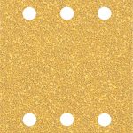 Smirghel EXPERT C470 cu 6 orificii pentru slefuitoare orbitale, 115 x 107 mm, G 40, 10 buc.
