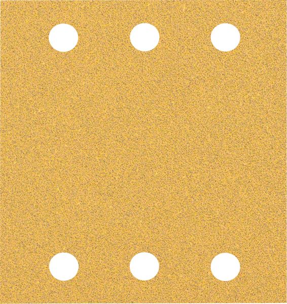 2608900891_bo_pro_u_f_1_2242783 Smirghel EXPERT C470 cu 6 orificii pentru slefuitoare orbitale, 115 x 107 mm, G 60, 10 buc. - imagine 1