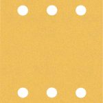 Hartie abraziva EXPERT C470 cu 6 orificii pentru slefuitoare orbitale, 115 x 107 mm, G 120, 10 buc.