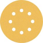 Hartie abraziva EXPERT C470 cu 8 orificii pentru slefuitoare orbitale cu excentric 125 mm, G 120, 50 buc.