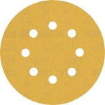 Hartie abraziva EXPERT C470 cu 8 orificii pentru slefuitoare orbitale cu excentric 125 mm, G 320, 50 buc.