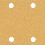 Smirghel EXPERT C470 cu 8 orificii pentru slefuitoare orbitale, 93 x 186 mm, G 60, 50 buc.
