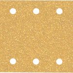 Smirghel EXPERT C470 cu 14 orificii pentru slefuitoare orbitale, 115 x 230 mm, G 40, 50 buc.