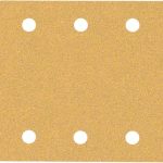 Smirghel EXPERT C470 cu 14 orificii pentru slefuitoare orbitale, 115 x 230 mm, G 60, 50 buc.