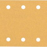 Smirghel EXPERT C470 cu 14 orificii pentru slefuitoare orbitale, 115 x 230 mm, G 100, 50 buc.