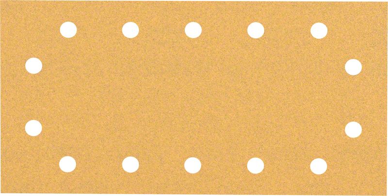 2608900945_bo_pro_u_f_1_2241326 Smirghel EXPERT C470 cu 14 orificii pentru slefuitoare orbitale, 115 x 230 mm, G 100, 50 buc. - imagine 1