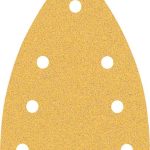 Hartie abraziva EXPERT C470 cu 7 orificii pentru slefuitoare multifunctionale, 100 x 150 mm, G 80, 10 buc.