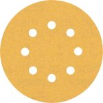 Hartie abraziva EXPERT C470 cu 8 orificii pentru slefuitoare orbitale cu excentric 125 mm, G 150, 50 buc.