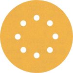 Hartie abraziva EXPERT C470 cu 8 orificii pentru slefuitoare orbitale cu excentric 125 mm, G 220, 50 buc.