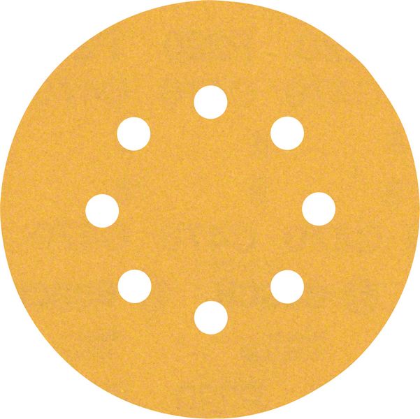 2608901121_bo_pro_u_f_1_2249326 Hartie abraziva EXPERT C470 cu 8 orificii pentru slefuitoare orbitale cu excentric 125 mm, G 220, 50 buc. - imagine 1