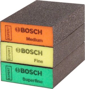 Set de 3 Bureti abrazivi EXPERT S471 Standard, 69 x 97 x 26 mm, M, F, SF