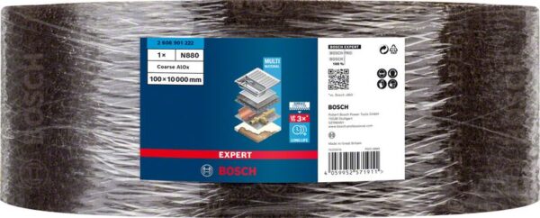 Rola postav EXPERT N880 pentru slefuire manuala, 100 mm x 10 m, grosier A - imagine 2
