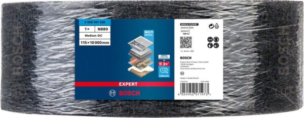 Rola postav EXPERT N880 pentru slefuire manuala, 115 mm x 10 m, mediu - imagine 2