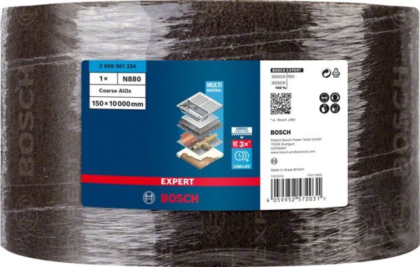 Rola postav EXPERT N880 pentru slefuire manuala, 150 mm x 10 m, grosier A - imagine 2