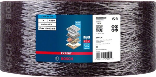 Rola postav EXPERT N880 pentru slefuire manuala, 150 mm x 10 m, mediu A - imagine 2