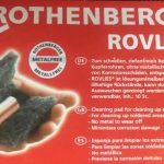 Burete abraziv set 10 buc Rothenberger