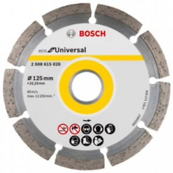 Disc Diamantat ECO Universal 125 mm taiere in beton armat