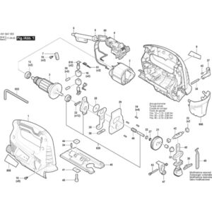 Piese fierăstraie electrice Bosch piese originale