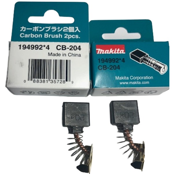 Set perii carbuni Makita CB 204 Set perii carbuni Makita CB 204 imagine ambalaj original