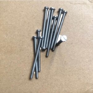 Surub cap bombat crestat M2.5x35 mm DIN 84 A2